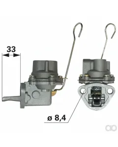 Prillinger - 00127711 - Kraftstoffpumpe zu MF