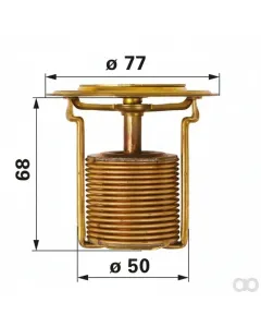Prillinger - 00128132 - Thermostat mit Entlueftungskerbe