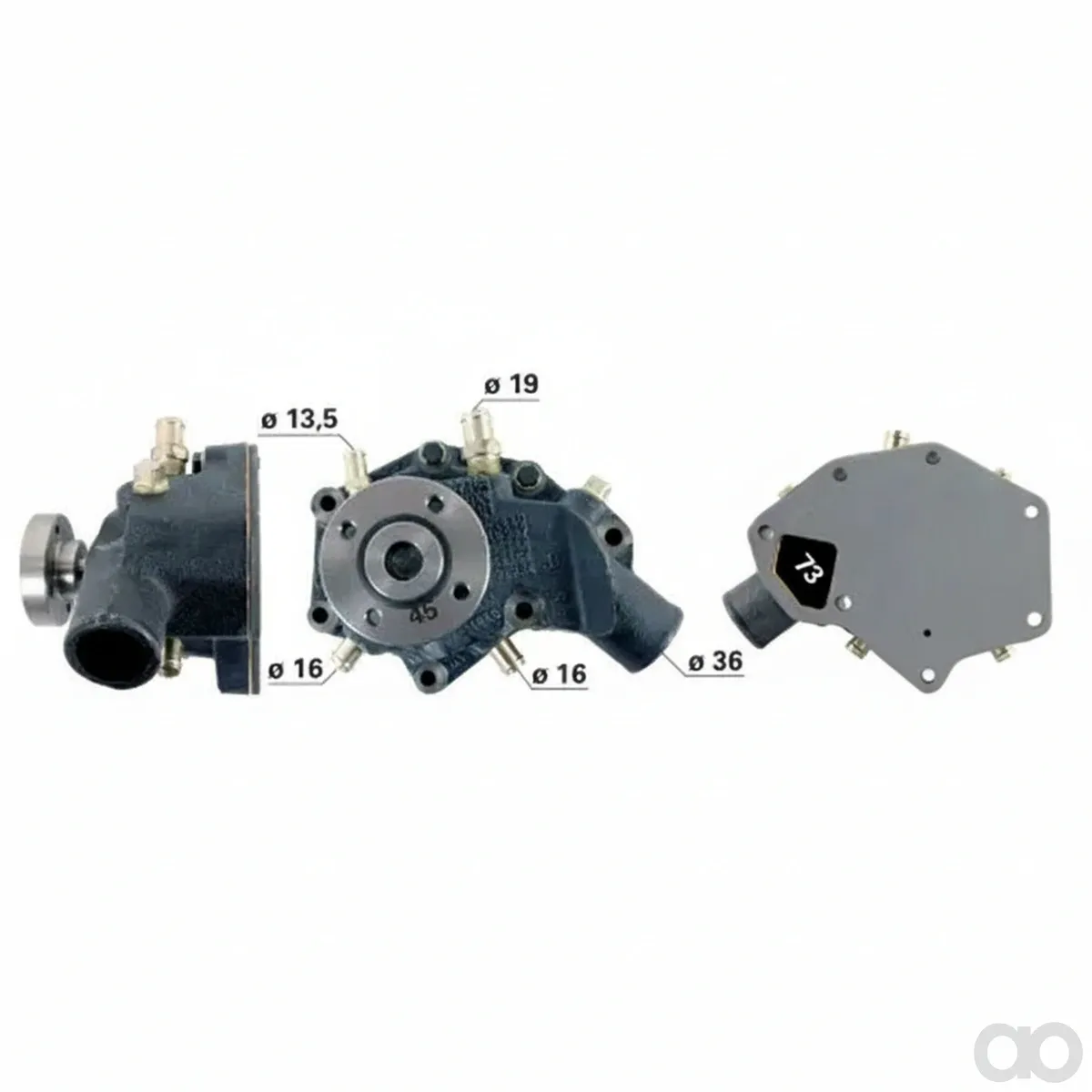Prillinger - 00128215 - Wasserpumpe Zu John Deere