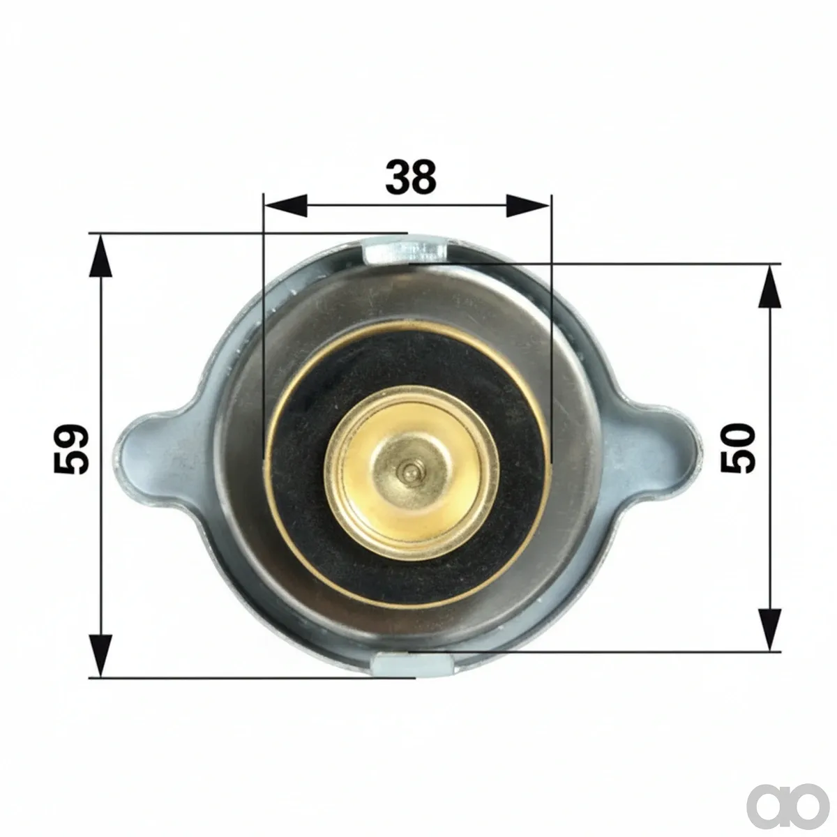 Prillinger - 00129215 - Kuehlerverschluss Zu John Deere