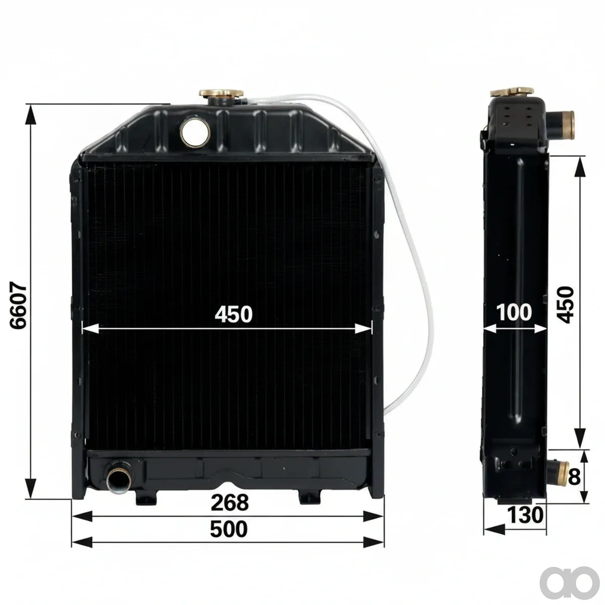 Prillinger - 00129310 - Kuehler Zu Fiat