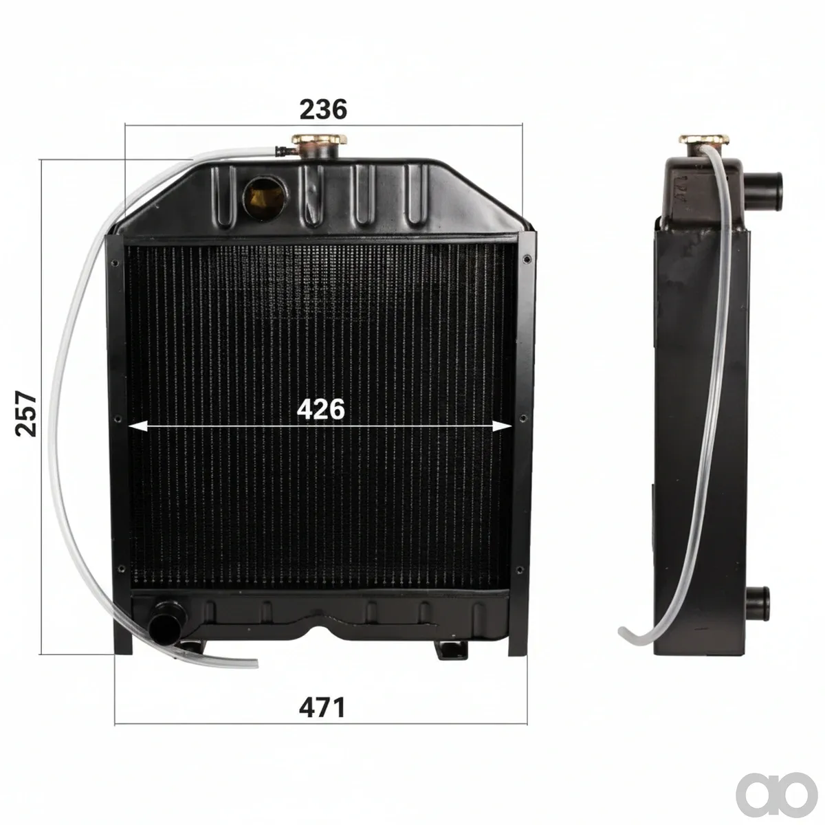 Prillinger - 00129312 - Kuehler Anstelle Von Fiat 51288