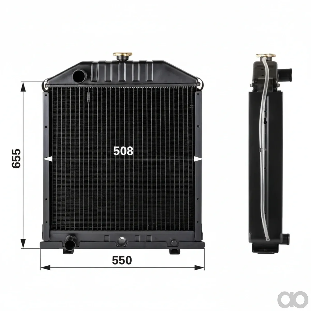 Prillinger - 00129313 - Kuehler Anstelle Von Fiat