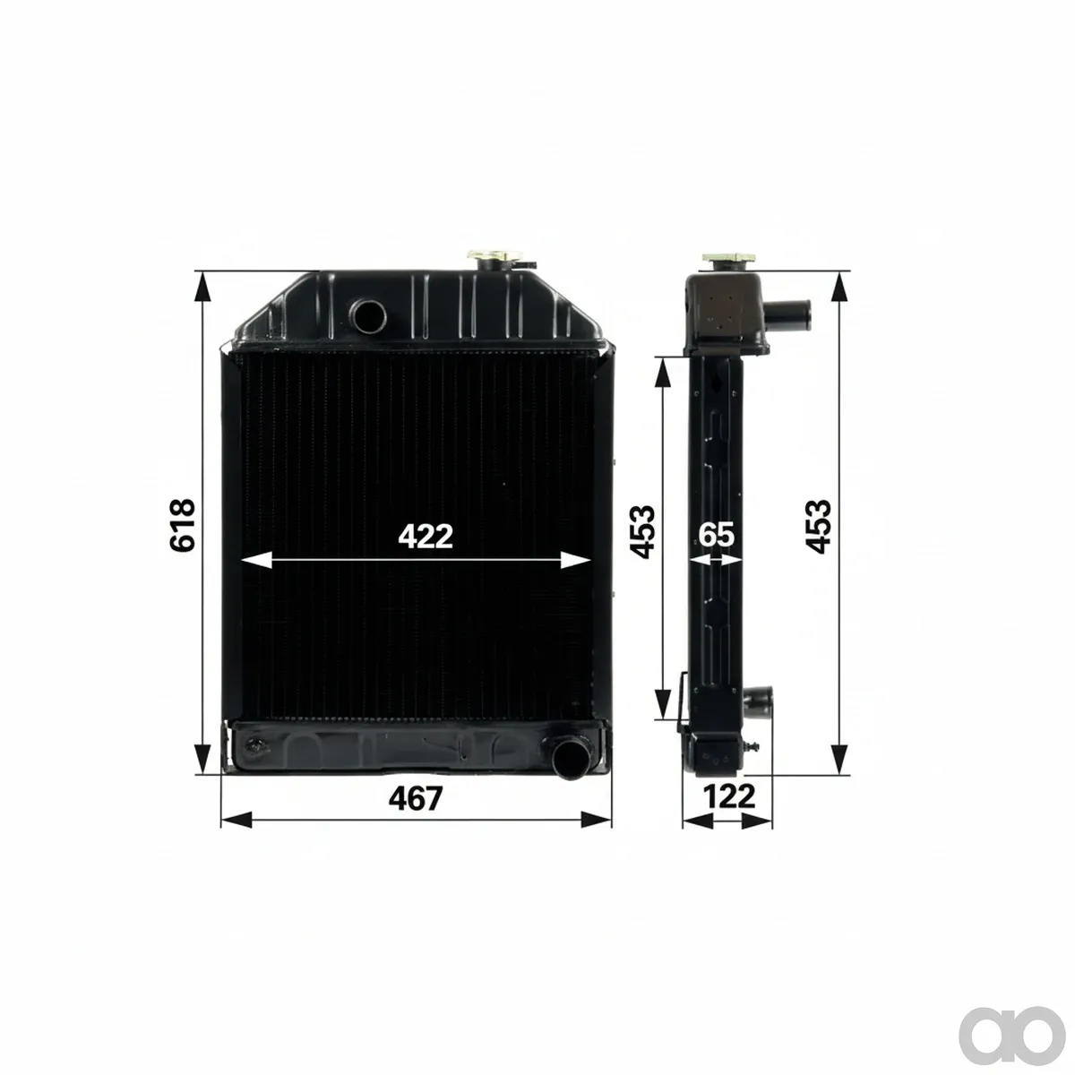 Prillinger - 00129315 - Kuehler Zu Ford