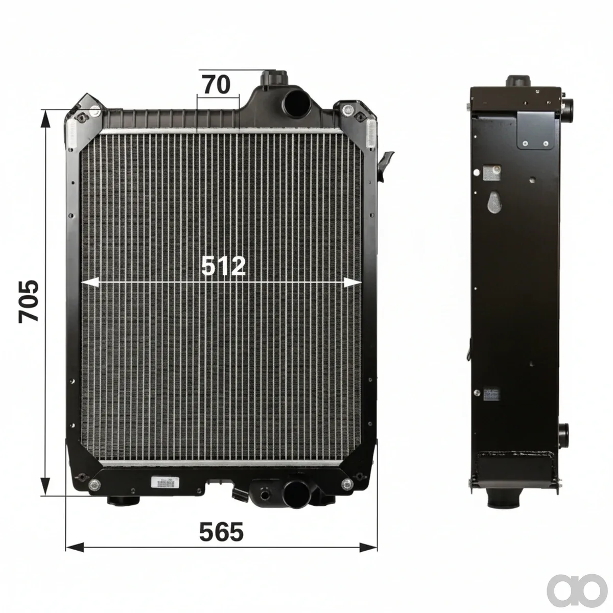 Prillinger - 00129437 - Kuehler Anstelle Von Cnh 844851