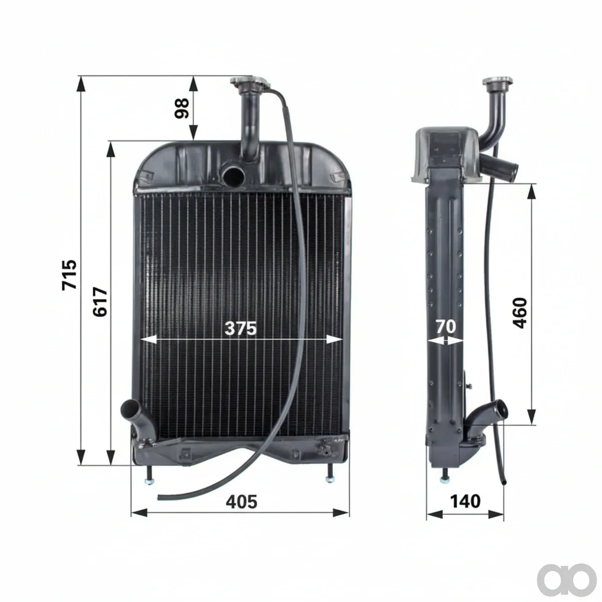 Prillinger - 00129702 - Kuehler Anstelle Von Mf 1680547