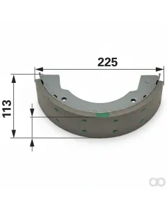 Prillinger - 00145108 - Bremsbacke anstelle von Steyr