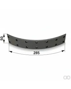 Prillinger - 00145820 - Bremsbelag Kurz