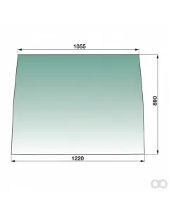 Prillinger - 00154410 - Frontscheibe Farbe Gruen Getoent