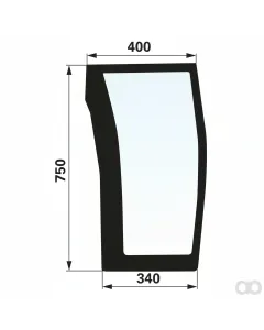 Prillinger - 00154729 - Frontscheibe Stangen unten Farbe