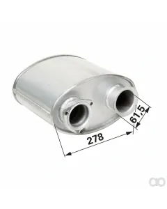 Prillinger - 00156200 - Auspufftopf Anstelle von John Deere
