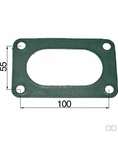 Prillinger - 00156804 - Flanschdichtung zu Deutz-Fahr