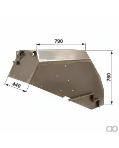 Prillinger - 00157109 - Kotfluegel Stangen Fuer Steyr M948