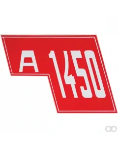 Prillinger - 00157204 - Aufkleber Rechts 1450A
