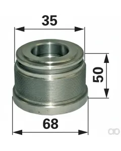 Prillinger - 00161480 - Zylinderdeckel 63/35 mm