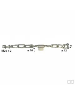 Prillinger - 00161703 - Stabilisator Beweglich 635-710 mm