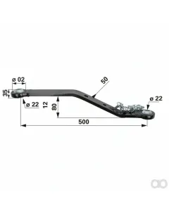Prillinger - 00163313 - Unterlenkerarm Kommunal 12X50X