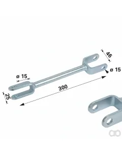 Prillinger - 00163315 - Hubspindel Kommunal Fix 300Mm