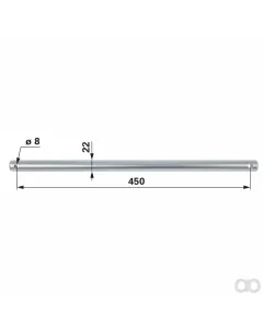 Prillinger - 00163319 - Welle Kommunal 22X480Mm