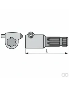 Prillinger - 00176110 - Verlaengerung mit Druckknopf 16