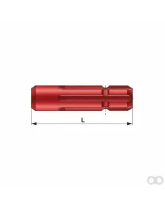 Prillinger - 00176306 - Anschlusswelle 200 Mm 1 3/8-6