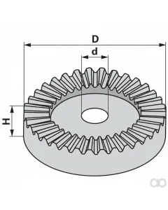 Prillinger - 00182051 - Zahnscheibe Diameter 90 Mm