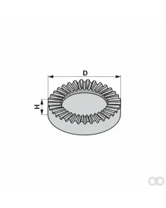 Prillinger - 00182053 - Zahnscheibe Diameter 45 Mm