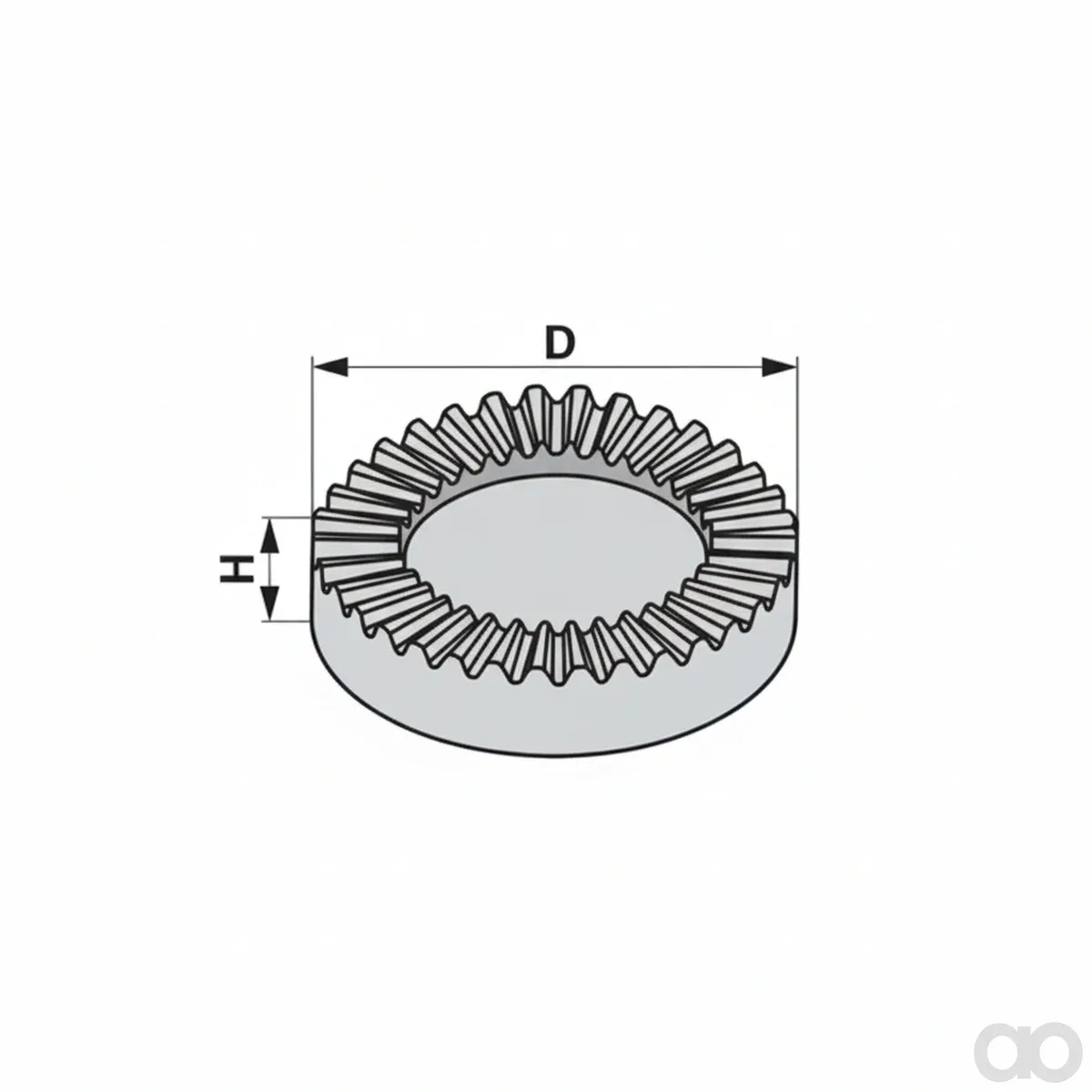 Prillinger - 00182055 - Zahnscheibe Diameter 80 Mm