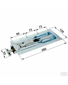 Prillinger - 00184014 - Spannverschluss Verzinkt Verstaerkt
