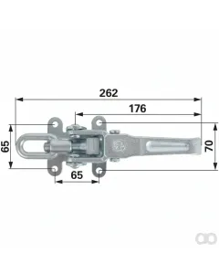 Prillinger - 00184016 - Exzenterverschluss mit Integriert
