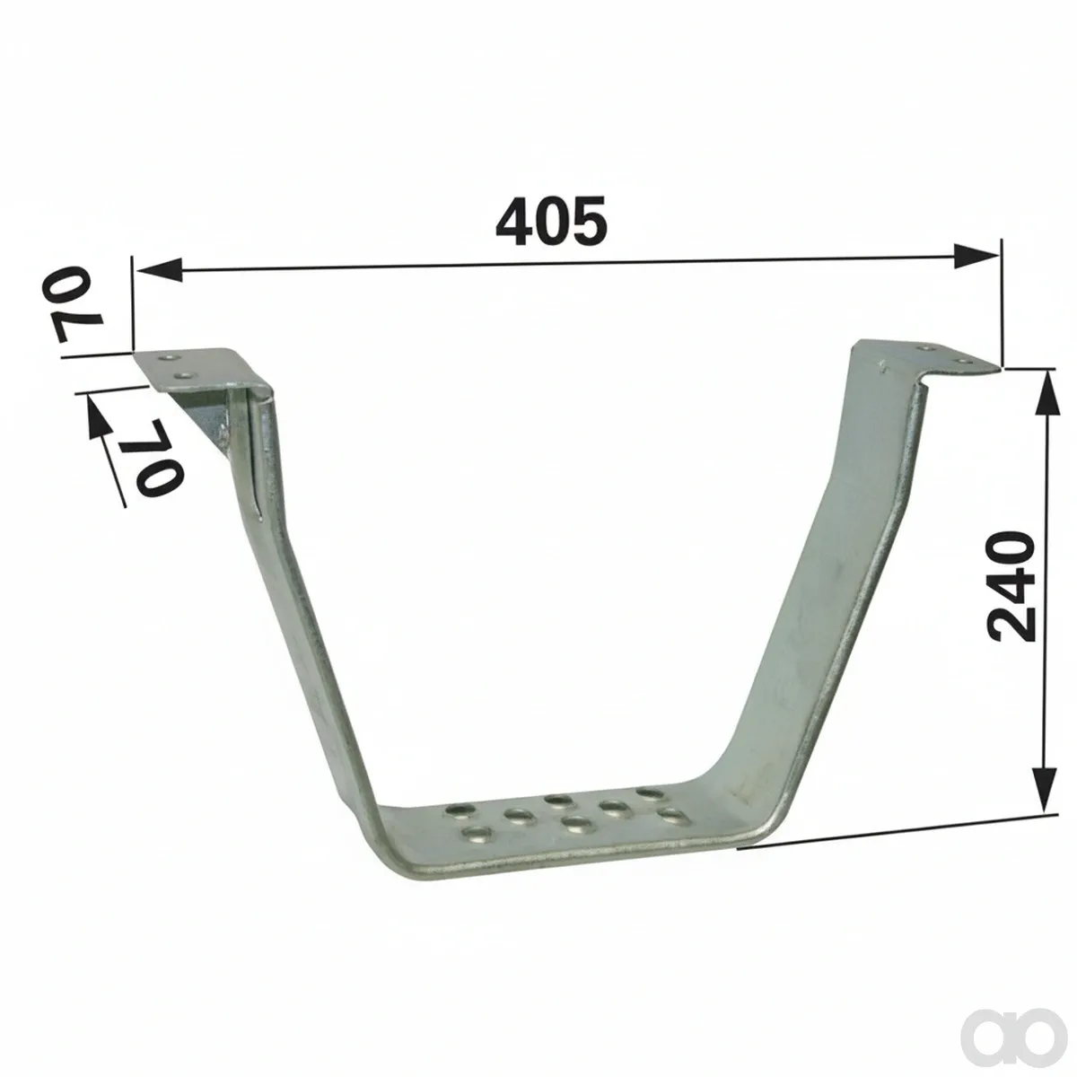Prillinger - 00184120 - Trittbuegel Verzinkt