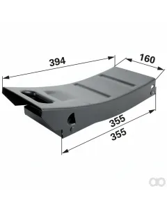 Prillinger - 00186050 - Unterlegkeil Klappbar