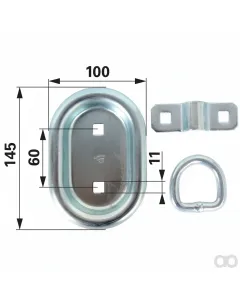 Prillinger - 00186060 - Zurrmulde Oval 800 Dan