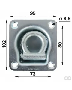 Prillinger - 00186061 - Zurrmulde Einfach 800 Dan mit