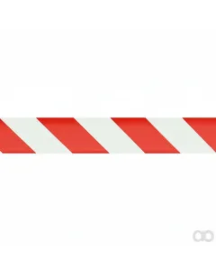 Prillinger - 00186150 - Warnfolie 4500 x 300 mm Liegend