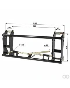 Prillinger - 00190042 - Schnellwechselrahmen Mechanisch