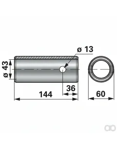Prillinger - 00190234 - Zentrierbuchse Zu Grossballenzinken