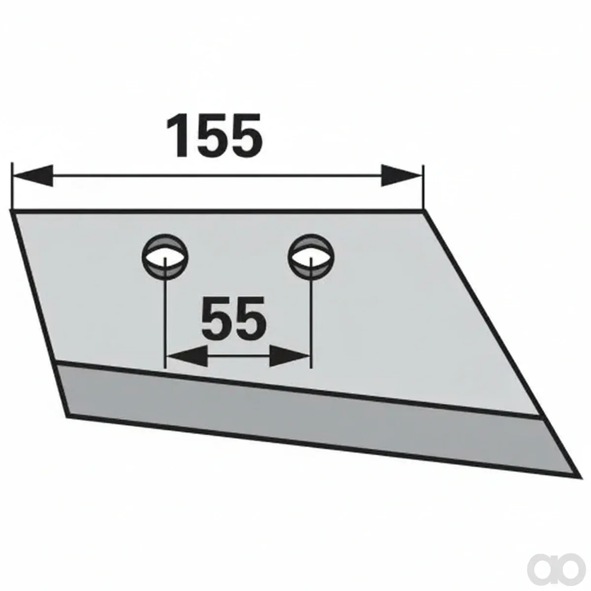 Prillinger - 00204014 - Vorschaelerschare Rechts Anstellwinkel