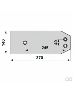 Prillinger - 00208462 - Gleitplatte Anstelle Von Heger