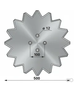 Prillinger - 00208505 - Sechscheibe Gezahnt Anstelle V