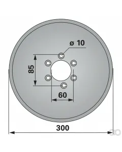 Prillinger - 00212501 - Sechscheibe Glatt Anstelle Von