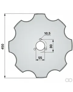 Prillinger - 00214504 - Sechscheibe Gezahnt Anstelle V