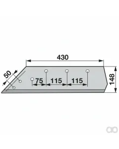 Prillinger - 00216531 - Wechselspitzschare Stangen Anstelle