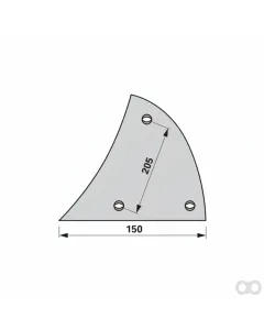 Prillinger - 00216547 - Mollblechkante Stangen Anstelle