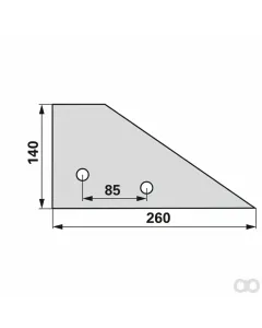 Prillinger - 00216603 - Anlagenkeil Stangen Anstelle Von