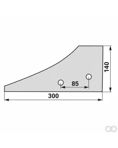 Prillinger - 00216608 - Anlagenkeil Rechts Anstelle V