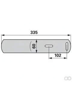 Prillinger - 00216648 - Streichschiene Rechts Anstelle