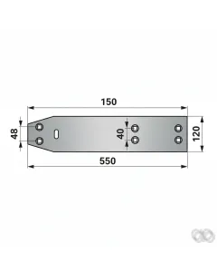 Prillinger - 00219428 - Anlage Rechts/Stangen Lang Anstelle