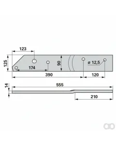 Prillinger - 00220446 - Anlage rechts Hinten Anstelle