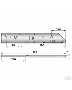 Prillinger - 00220447 - Anlage Stangen Hinten Anstelle Von